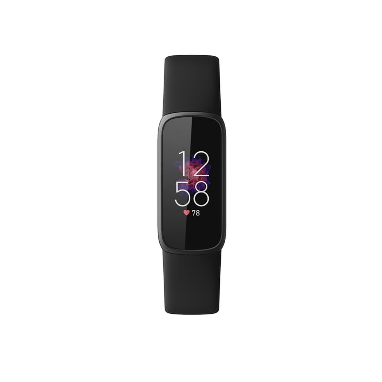 Fitbit Luxe AMOLED Bracelet connecté Noir, Graphite