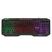 FURY HELLFIRE Pack 4 en 1 para jugadores Teclado, ratón, alfombrilla de ratón y auriculares Retroiluminación RGB