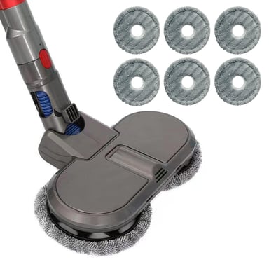 Buse de vadrouille avec 6 tampons de vadrouille pour Dyson V11/V10/V15/V8/V7