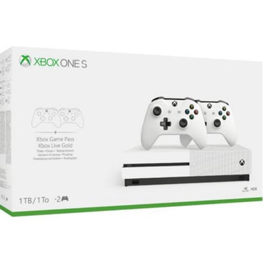 Microsoft Xbox One S 1000 Go Wifi Blanc