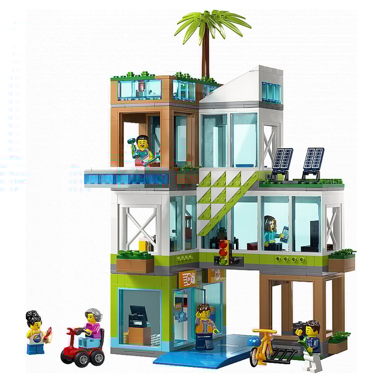 LEGO City 60365 'immeuble d'habitation - vue 3