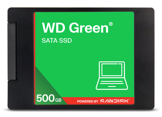 Western Digital Green WDS100T5G0A 500 GB 2.5'' Serial ATA III 3D NAND