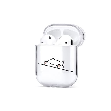Coque Chat pour ''AirPods'' Boitier de Charge Housse Protection