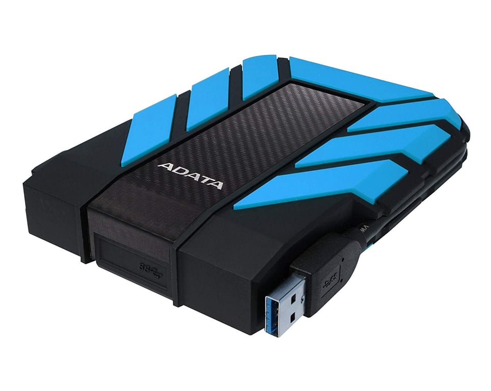 ADATA HD710 Pro disque dur externe 2 To 2.5  Micro-USB B 3.2 Gen 1 (3.1 Gen 1) Noir, Bleu - Neuf