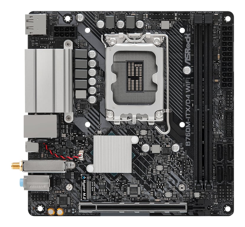 ASRock B760M ITXD4 WiFi - vue 3