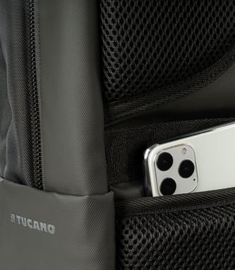 Tucano Marte Gravity mochila Mochila informal Negro Tela