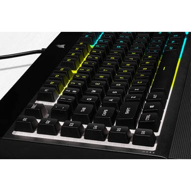 Corsair K55 RGB PRO USB Tastiera QWERTY francese nera