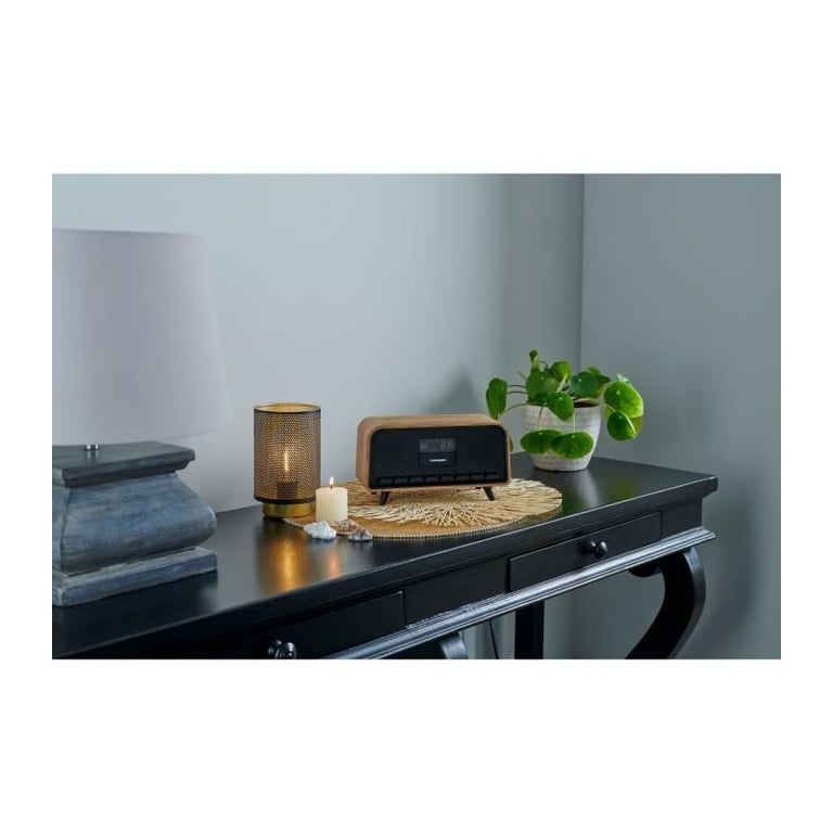 Radio Réveil THOMSON RT850DABBT – Bluetooth, DAB, Double Alarme, 30W - vue 5