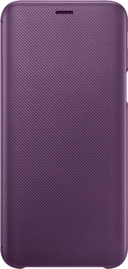 Folio pour Samsung Galaxy J6 Flip Wallet Violet Samsung