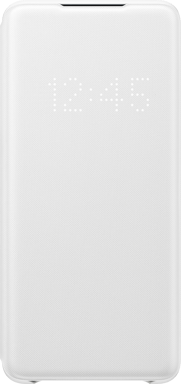 Folio pour Samsung Galaxy S20+ LED View Cover Blanc Samsung