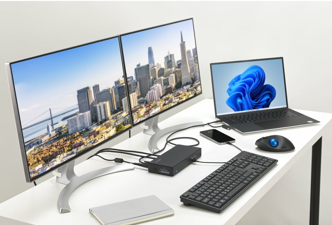 Kensington SD4781P EQ Station d'accueil USB?C et USB?A avec deux sorties vidéo 4K Neuf - vue 3