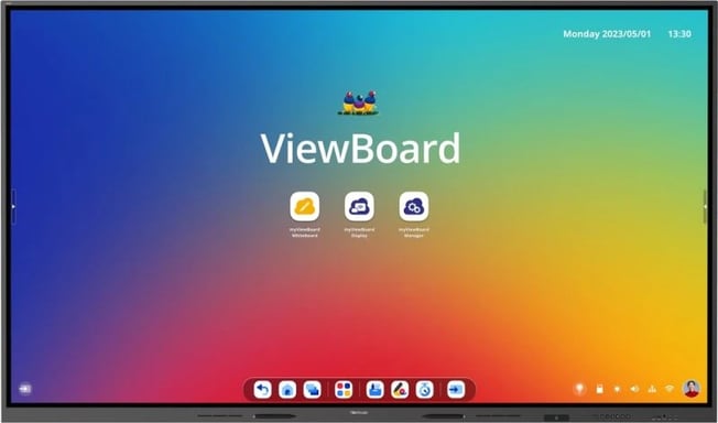 Viewsonic IFP110 tableau blanc interactif 2,79 m (110'') 3840 x 2160 pixels Écran tactile Noir HDMI