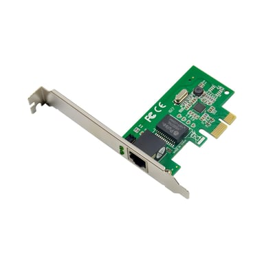Microconnect MC-DR8111E scheda di rete e adattatore Interno Ethernet 1000 Mbit/s (PCIe 8111E Single network card - Main chip : Realtek RTL8111E - 1 x RJ45 port, Integrated 10/100 / 1000M Ethernet - Warranty: 36M)