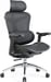 SIHOO Doro C300 Silla ergonómica - Reposabrazos 3D - Apoyo lumbar autoajustable - Mecanismo de peso inteligente - Respaldo de malla - 3 reclinaciones - Certificado TUV/SGS - 150kg max - 70x69x128cm - Negro