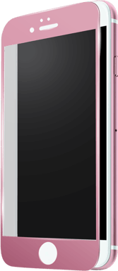 Protector de pantalla de cristal templado (100% cobertura de superficie) para Apple iPhone 7 Plus, Rose Gold