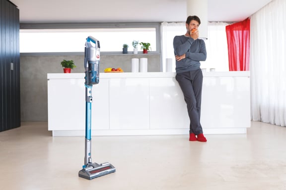 Hoover HF522YSP 011 Aspirateur balai Batterie Sec&humide Micro Sans sac 0,45 L 330 W Gris