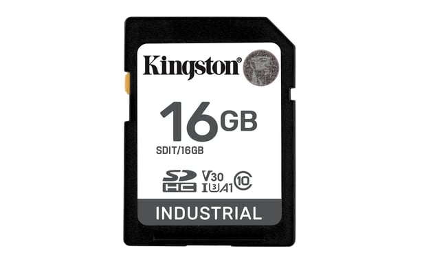 Tecnologia Kingston 16G SDHC Industrial pSLC