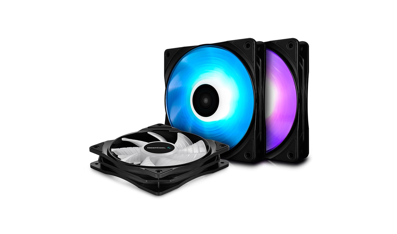 DeepCool RF120 3in1 Boitier PC Ventilateur 12 cm 3 pièce Neuf - vue 2