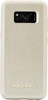 Guess Iridescent Coque pour Samsung Galaxy S8, Dorée