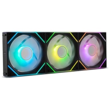 Ventilador suplementario NOX Hummer PRO LINK 120mm ARGB conexión magnética negro Kit 3 Unidades - Neuf