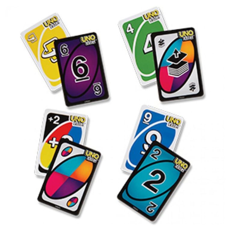 Jeu De Cartes Mattel UNO Flip – Version Réversible Pour 2 à 4 Joueurs Dès 7 Ans - vue 4