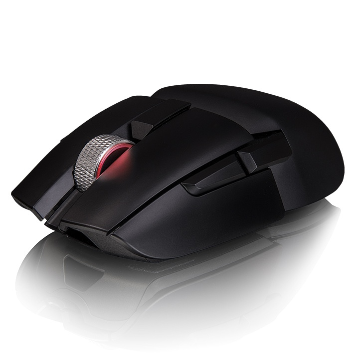 Thermaltake M5 Jouer Ambidextre RF Wireless + Bluetooth + USB Type A Optique 16000 DPI Neuf - vue 3
