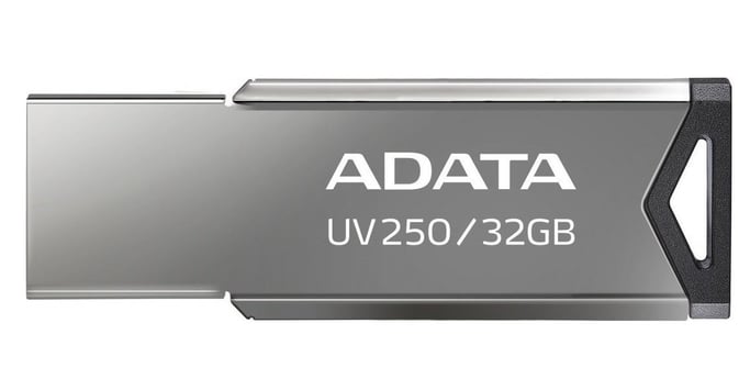 ADATA UV250 unidad flash USB 32 GB USB tipo A 2.0 Plata