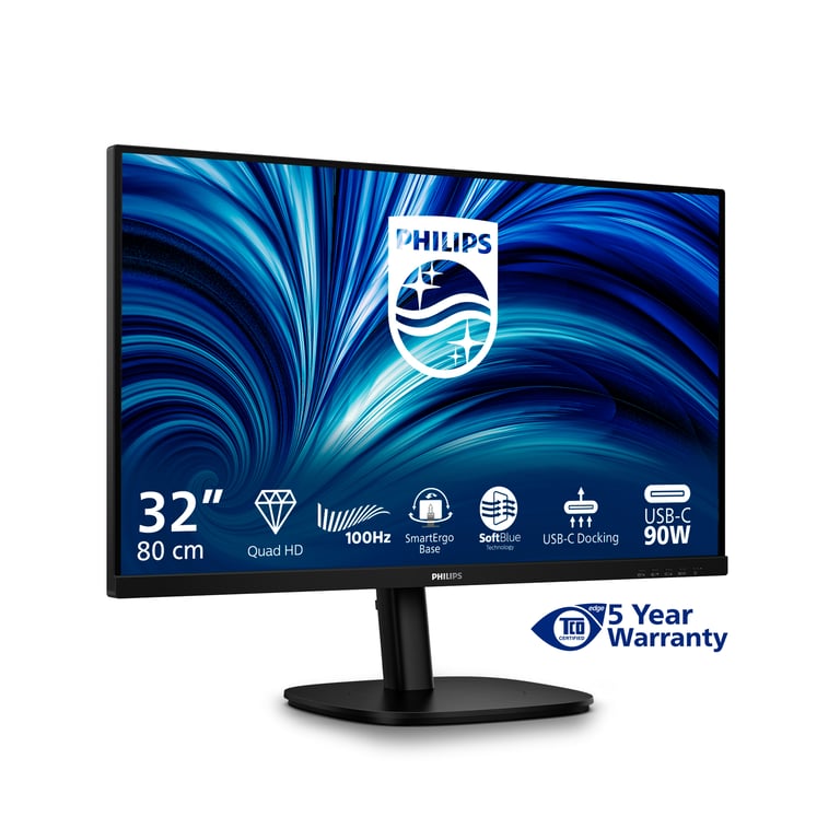 Philips 32B2U360100 écran plat de PC 80 cm 31.5 2560 x 1440 pixels Quad HD LCD Neuf - vue 3