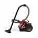 Aspirateur multi-cyclonique sans sac - LIVOO - DOH105R - 700 W - 2 L - 78 dB - Filtre lavable - Embout 2 en 1 - Rouge / Noir