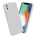 Coque pour Apple iPhone XS MAX en FLUID BLANC Housse de protection Étui en silicone TPU flexible