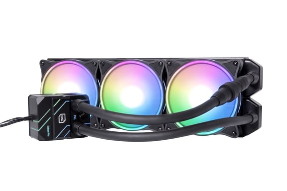 Alphacool Eisbaer Pro Aurora 360 Processeur Refroidisseur de liquide tout-en-un 12 cm Noir, Blanc 1 pièce(s) - Neuf
