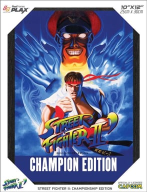 Pixel Frames Plax Street Fighter 2' Champion Edition - Marco Lenticular