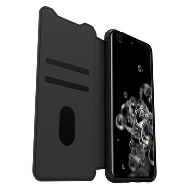 OtterBox Strada Folio Series para Samsung Galaxy S20 Ultra, negro