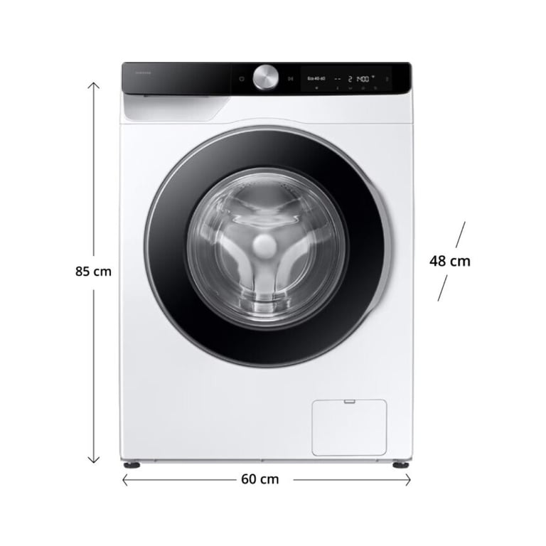 Lave-Linge Samsung WW90DG6G94LK – 9 Kg, 1400 Tr/min, IA Wash - vue 3