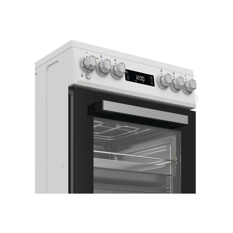 Cuisinière vitrocéramique WHIRLPOOL W5V5LCW 4 foyers L50 cm - vue 6
