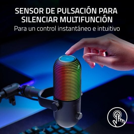 Razer Seiren V3 Chroma Micrófono de Condensador para Streaming Negro - Neuf
