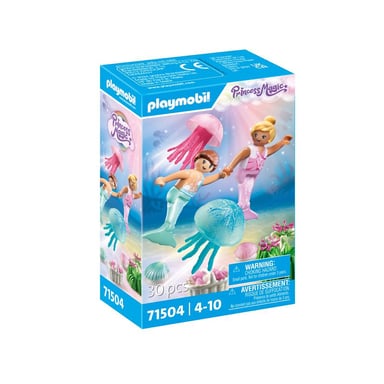 PLAYMOBIL Set Infantil Sirenas con Medusas y Mariscos - Magia Submarina