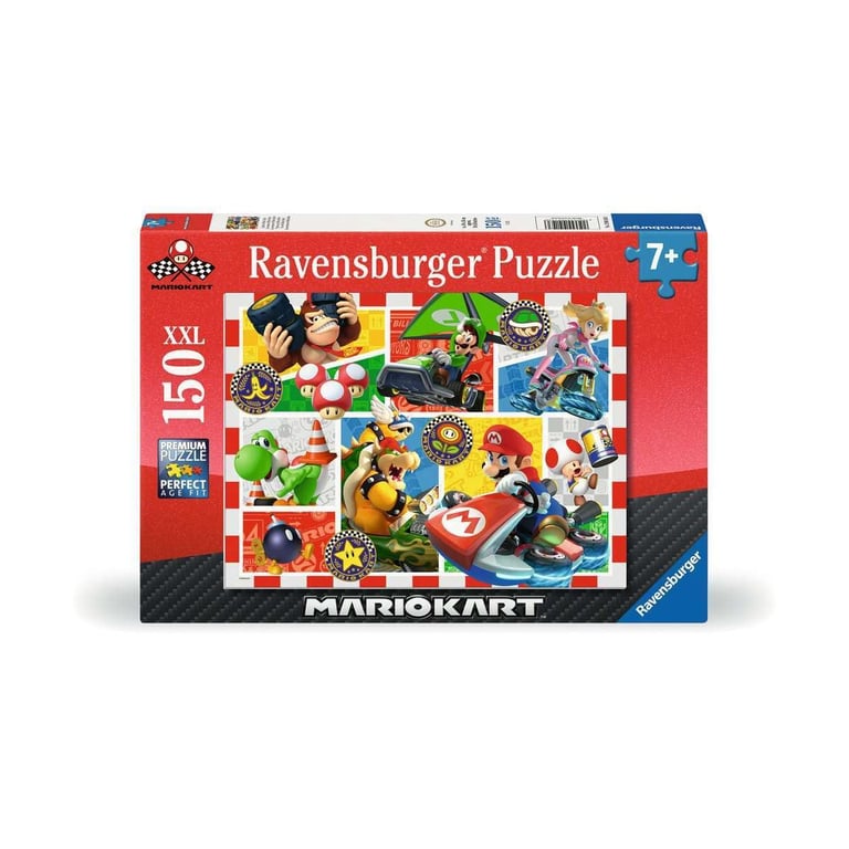 Puzzle 150 pièces : La course de Mario Kart Ravensburger France - vue 2