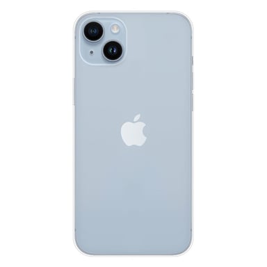Coque silicone unie Transparent compatible Apple iPhone 14 Plus