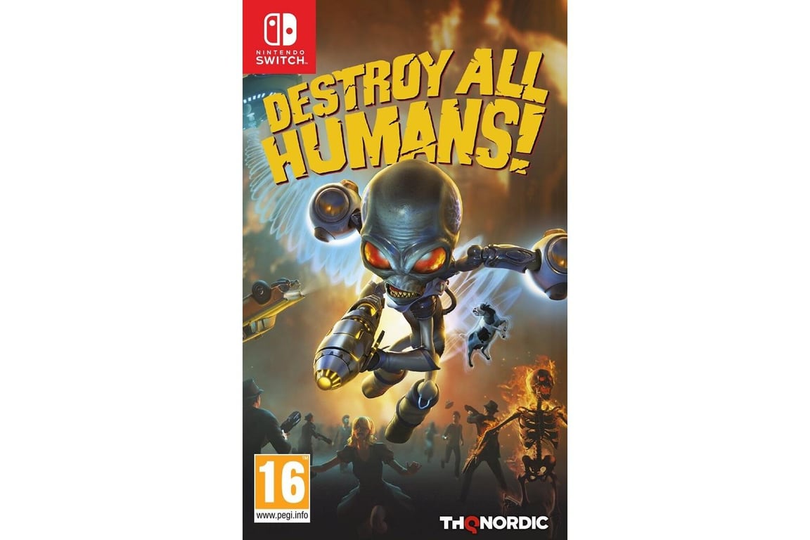 Destroy All Humans Remake Nintendo Switch - Neuf