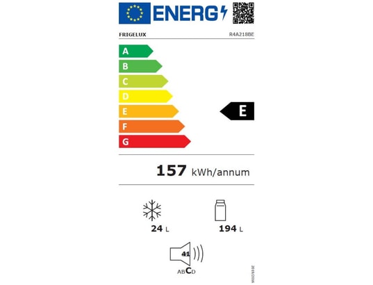 Réfrigérateur Frigelux R4A218BE 218 litres Classe E - vue 3