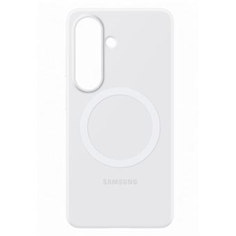Custodia magnetica in silicone bianco per Samsung Galaxy S26