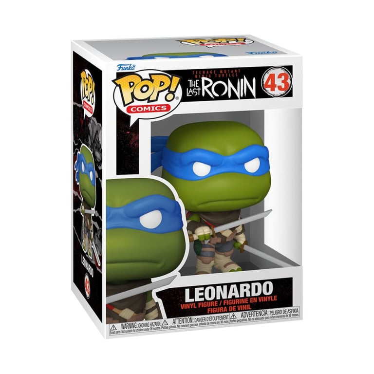 Figurine Funko Pop Comics Teenage Mutant Ninja Turtles Leonardo - vue 2