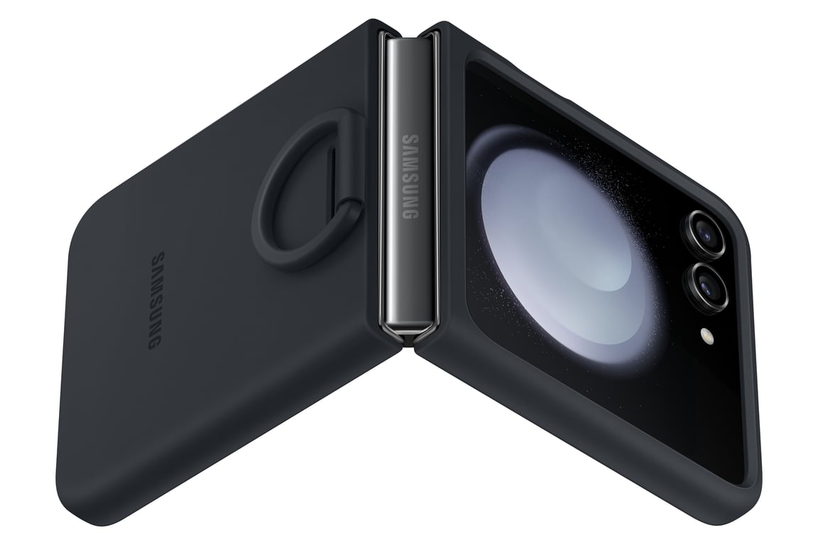 Samsung Etui Silicone avec Anneau Galaxy Z Flip5 - vue 6
