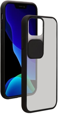 BIG BEN COVSLIDEIP1361PB funda para teléfono móvil 15,5 cm (6.1'') Negro, Transparente