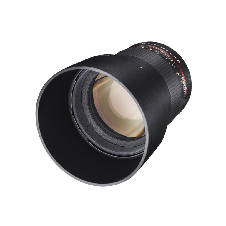 SAMYANG SAM 85 SONY E - vue 3