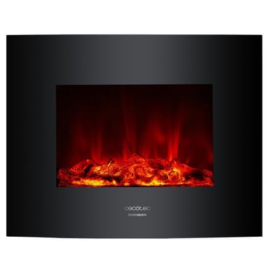 CECOTEC 05366 - Camino elettrico decorativo Ready Warm 2600 Curved Flames