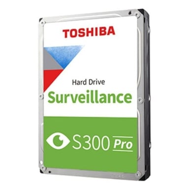Disco Duro Toshiba S300 Pro Surveillance 10TB HDD 7200rpm SATA III Alto Rendimiento