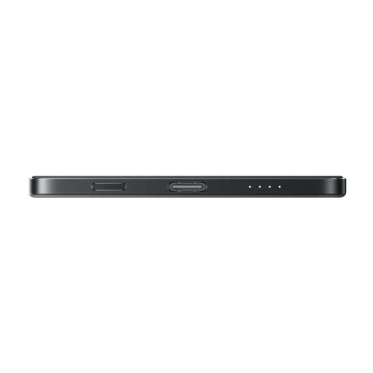 Batterie externe magnétique ultra-mince Xiaomi 5000 mAh 15W noire - Neuf