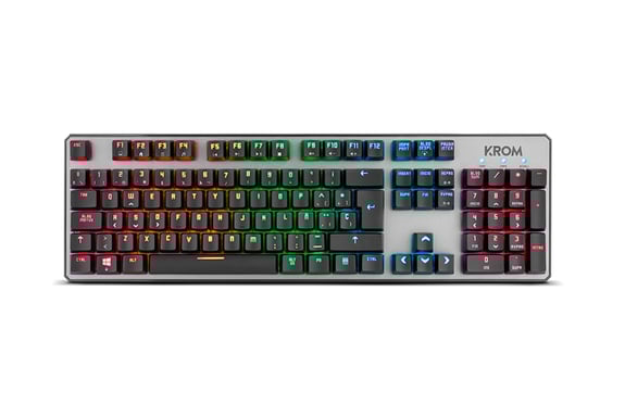 Krom Kernel teclado Juego USB Negro